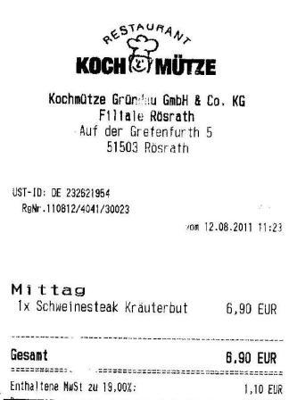 stis Hffner Kochmtze Restaurant